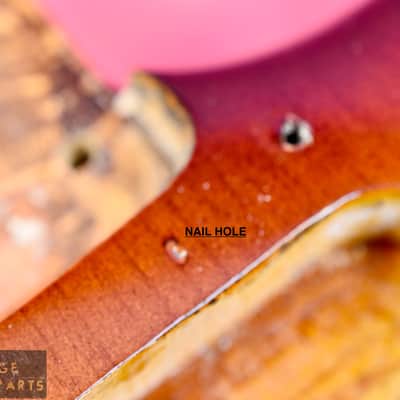 Vintage 1959 - 1960  Fender Stratocaster Project Body PRE-CBS Tone Wood Strat 3lbs 13oz! image 8
