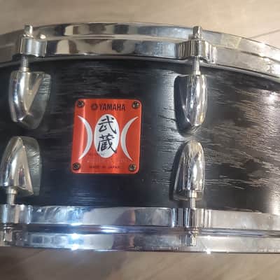 Yamaha MUSACHI SNARE DRUM 14'' x 5'' 2000 - BLACK image 5