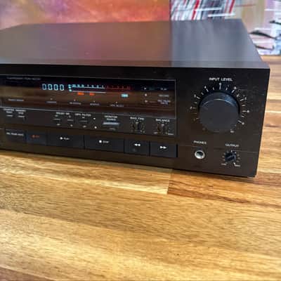 Denon DR-M30HX Black Cassette Deck HX Pro 3 Head Dual Power Suply Capstan Japan made image 2
