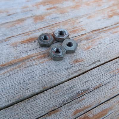 Fender Bandmaster, Bassman speaker nuts 1955 vintage real image 2