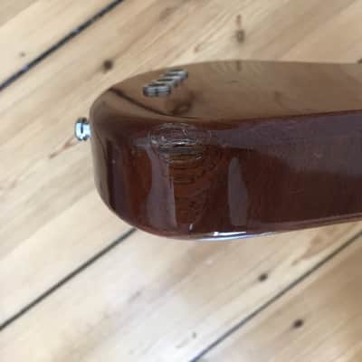 Hofner Shorty Fretless Bass 198?  very rare, maybe custom image 7