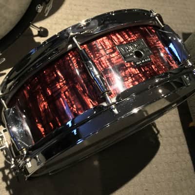 Yamaha Vintage Drum Set 'D20 Outfit' 1969 Red Pine wrap image 8