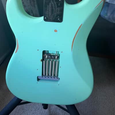 Fender Stratocaster 'Mischief Maker' Partscaster - Seafoam Green image 5