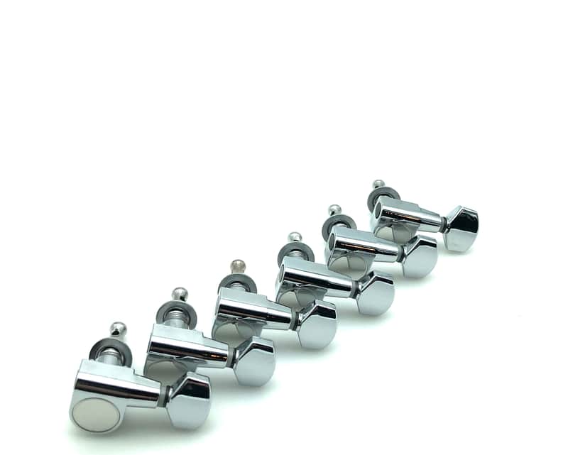 Fender Squier 2-Pin Die-Cast Tuners - Chrome image 1