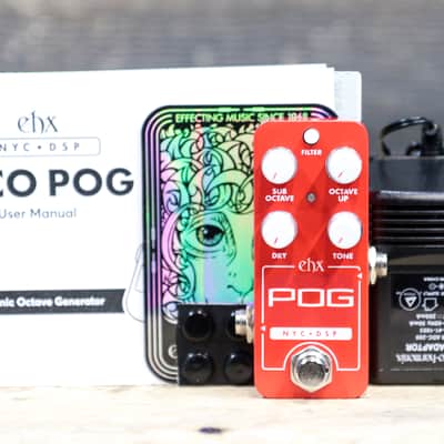 Electro-Harmonix Pico POG Polyphonic Octave Generator Pico-Sized Effect Pedal imagen 9