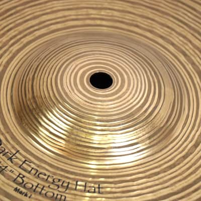 PAISTE Paiste Signature Dark Energy 14 Hi-Hats Mark I Hi-Hat Cymbals (07/09) image 4