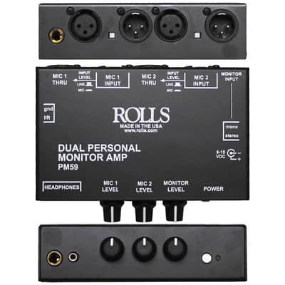 ROLLS PM50se パーソナルモニターアンプ PM50se Personal Monitor Amp | Rolls Corporation - Real Sound
