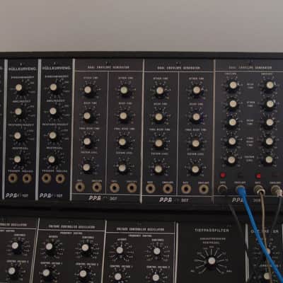 PPG Wolfgang Palm Modular Synthesizer SUPER RARE 1975 Black image 4