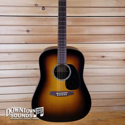 Martin D-X2E A/E Dreadnought Guitar with Martin Soft Shell Case - Ziricote Burst image 2