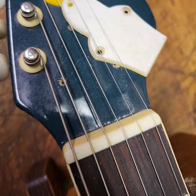 Vintage RARE 1966 Lafayette Capri Electric Guitar Pro Setup Original Hard Shell Case image 9