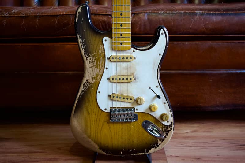 Constantin Guitars Sweetcaster Classic #0005 - 2-Tone Burst 3.7kilos !!!VIDEO!!! image 1