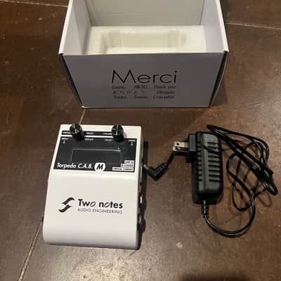 Two Notes Torpedo C.A.B. M Speaker Simulator / Amp DI - White image 1