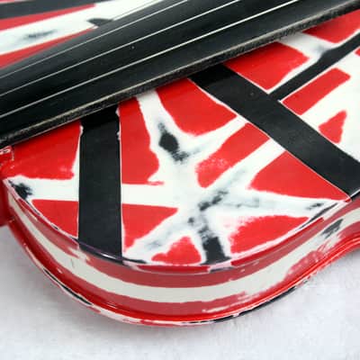 Custom Painted Unbranded 4/4 Violin - Painted Aged and Worn With New Case image 14