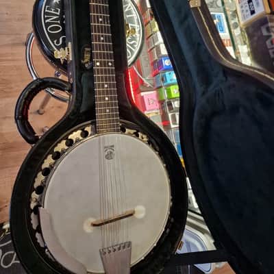 Deering B6 6 String Banjo 2012 Natural image 7