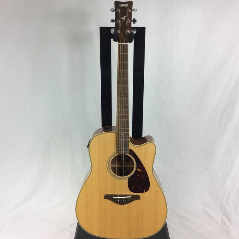 Yamaha FGX720SCA Folk Acoustic-Electric Guitar Natural | Reverb