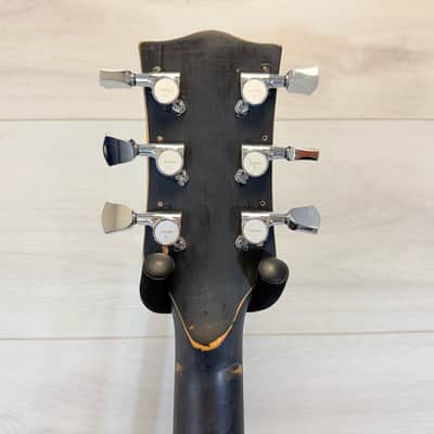 Magnum- LP Copy Electric Guitar Black w/ Upgraded Gotoh Tuners & Epiphone Pickups Late 1970s to Early 1980s image 15