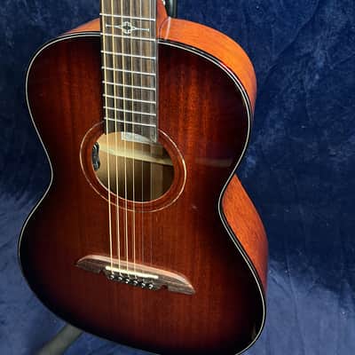 Alvarez MP66E Electro Acoustic in Shadowburst with Case Pre-owned image 3