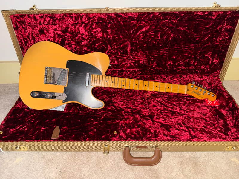 Fender American Ultra Luxe 50s Telecaster 2025 - Butterscotch Blonde