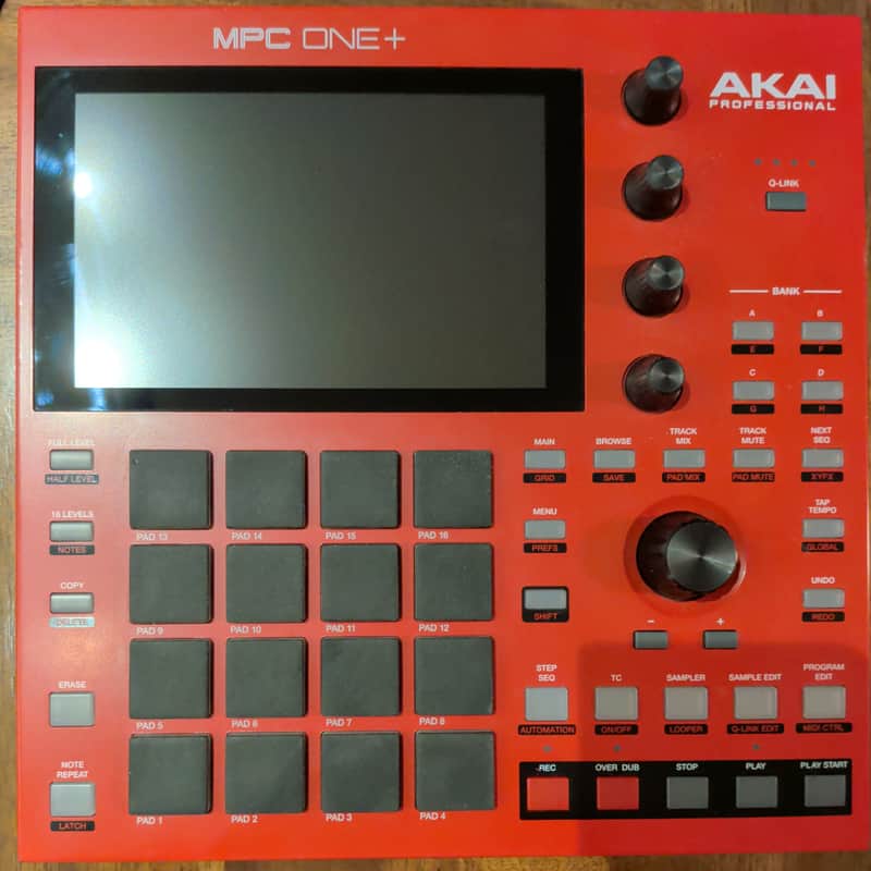 Akai MPC One + Standalone MIDI Sequencer - Red image 1