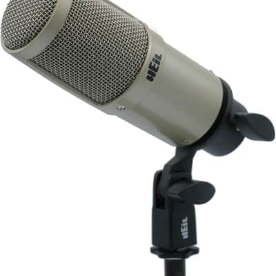 Heil PR 30 Dynamic XLR-Microphone for Video Podcast, Live Sound, Instrumentals, Recording, and Broadcast, Wide Frequency Response, Smooth Sound, Superior Rear Noise Rejection - Champagne image 3