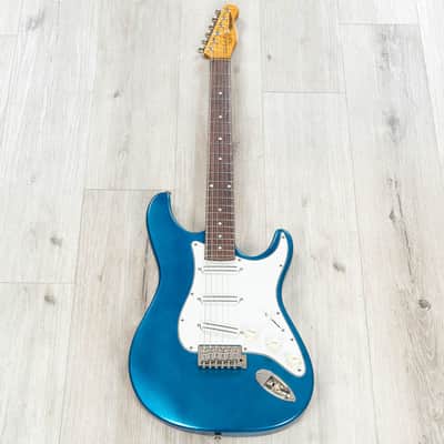Fibenare Roadmaster FB Special Guitar, Bognar Electronics Pickup System, Vintage Lake Placid Blue image 3
