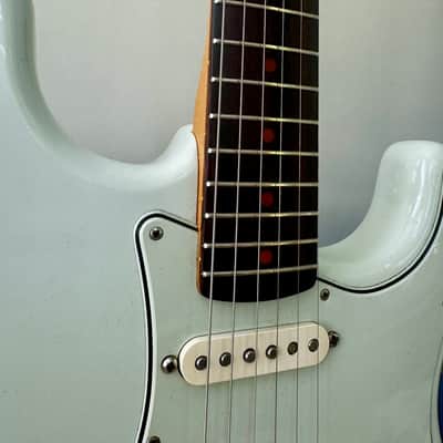 Fender American Vintage '59 Faded Sonic Blue Stratocaster 2013 - 2016 - Faded Sonic Blue image 5