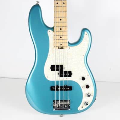2018 Fender American Elite Precision Bass Ocean Turquoise Noiseless Pickup + OHSC USA 2010s image 3