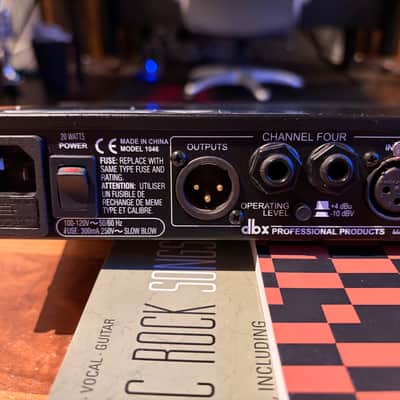 dbx 1046 Quad Compressor/Limiter 2010s - Black image 7