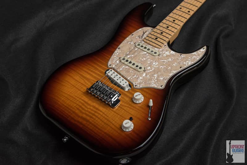 Godin Progression Plus Vintage Burst Maple Neck | Reverb