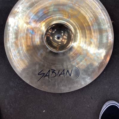 Sabian 21" AAX X-Plosion Ride Cymbal 2019 - Present - Natural READ Desc image 3