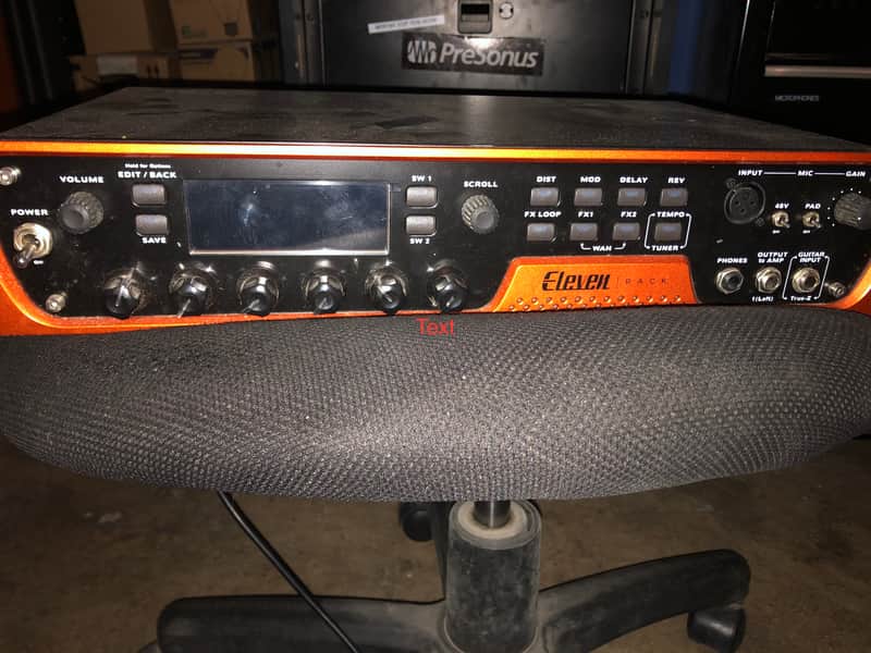 Avid Eleven Rack Guitar Effects Interface orange image 1