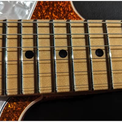 2023 G&L USA Build to Order S-500 - Double Bound - Orange Metal Flake image 25