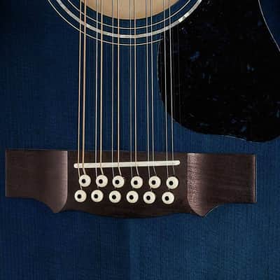 Guild F-2512CE Dark Blue Burst image 4