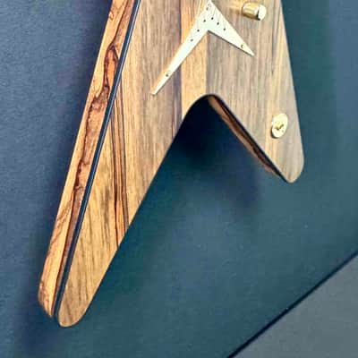 Dean Guitars - USA -ML - Custom - Black Limba Oil Finish (Korina) - Seymour Duncan Jazz & Jeff Beck / with Black Pickup Rings - Slim D Neck Profile - Reverse 6 Inline Headstock - Jumbo Jeskar Frets - Gold Hardware - w/OHSC - Call for Best Price !!! image 4
