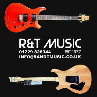 PRS SE Custom 24-08 Electric Guitar in Blood orange image 7