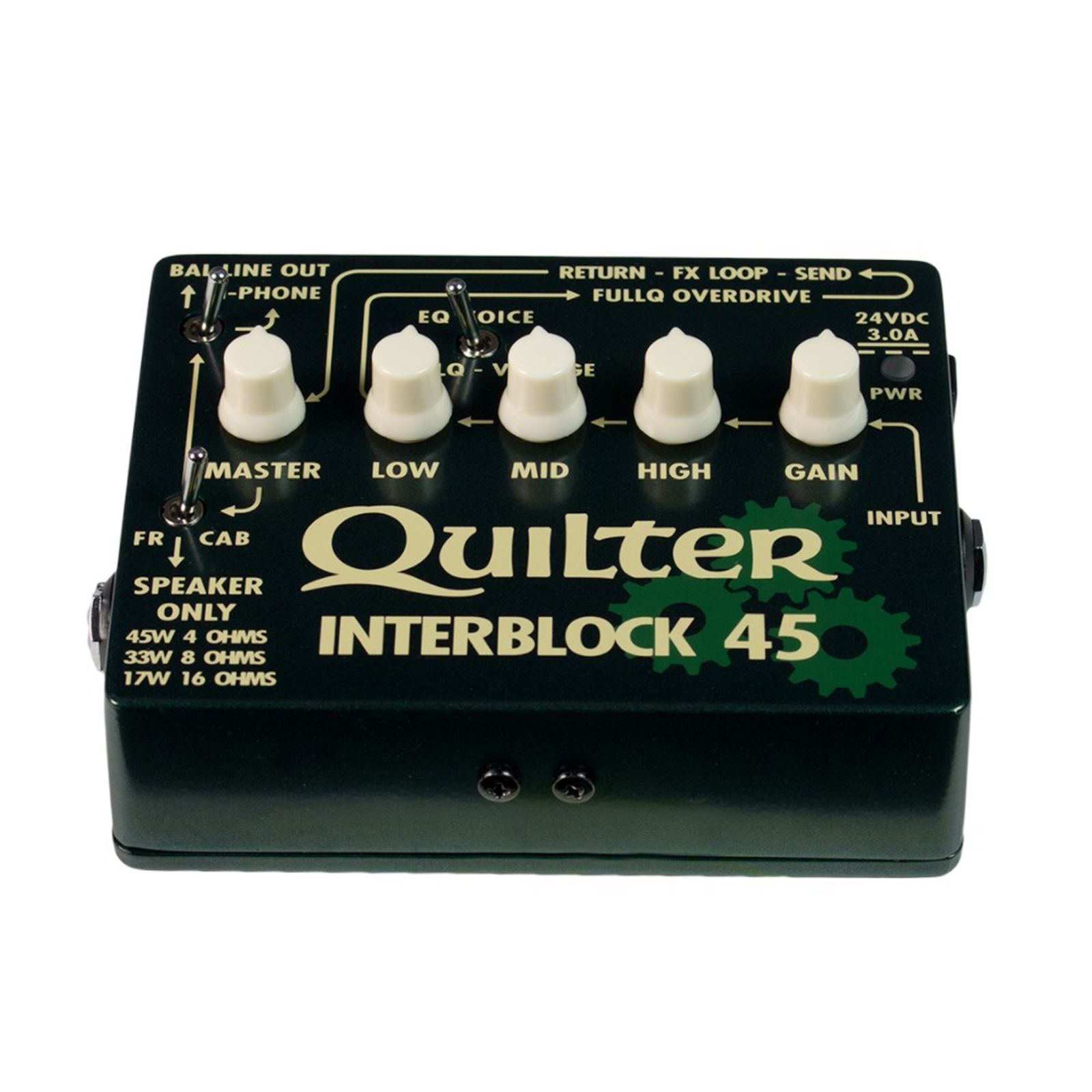 ギター Quilter interblock 45 Quilter InterBlock 45 45-Watt Guitar Head Pedal | Reverb
