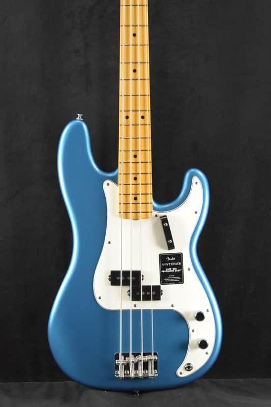 Fender Vintera III Late '60s Precision Bass Lake Placid Blue Maple Fingerboard image 1