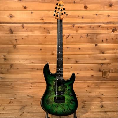 Ernie Ball Music Man Jason Richardson Cutlass Electric Guitar - Kokiri Green image 2