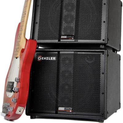 Genzler MG350 Magellan Bass Guitar Amplifier Head (350 Watts), with Genzler BA10 Speaker Cabinet image 2
