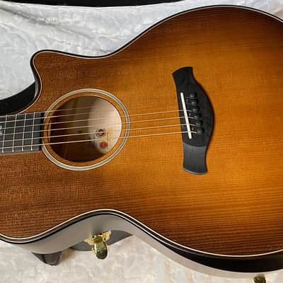 NEW! Taylor Builder's Edition 614ce - Acoustic Electric Guitar - Wild Honey Burst - 4.7 lbs - Authorized Dealer - G05574 image 7