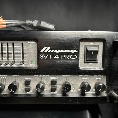 Ampeg SVT-4PRO — 1200W bass head, tube preamp / MOSFET power amp. Fully functional. image 3