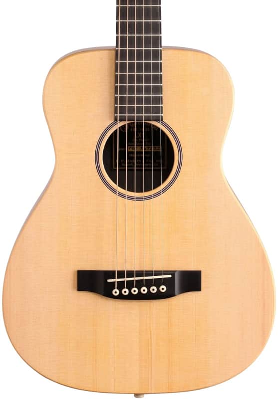 Martin X Series LX1 Little Martin Acoustic Guitar Natural image 1