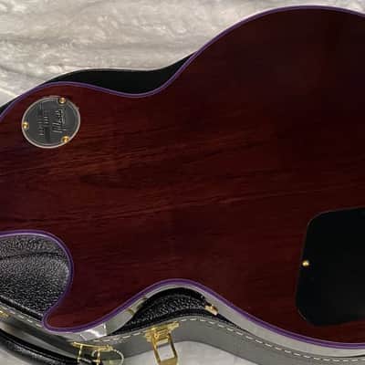 NEW! Gibson Dealer Select Custom Shop Les Paul Custom Purple Widow AAA Figured Flame Top - Authorized Dealer - 9.9 lbs - G07675 image 14
