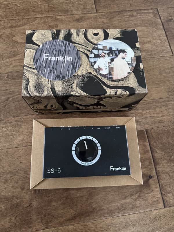 Franklin Audio SS-6 MKII Switchable Input Stereo DI - Black - Like New w/ Box image 1