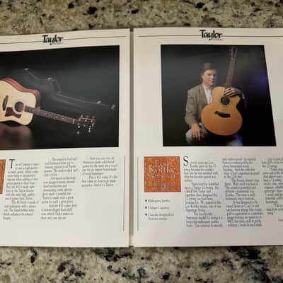 Taylor Price List & Catalog 1993 Dan Crary Koa 900 800 700 600 500 image 4