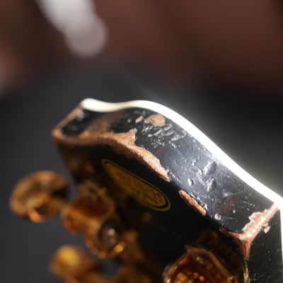 Gretsch Custom Shop Masterbuilt by Gonzalo Madrigal G6128-CS 1962 Duo Jet Black Paisley Relic image 19