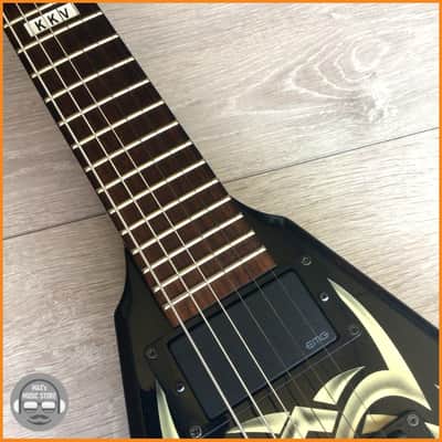 BC Rich KKV Tribal Kerry King Signature Flying V – EMG Pickups – Kahler Bridge – Strap Locks - 2010 image 9