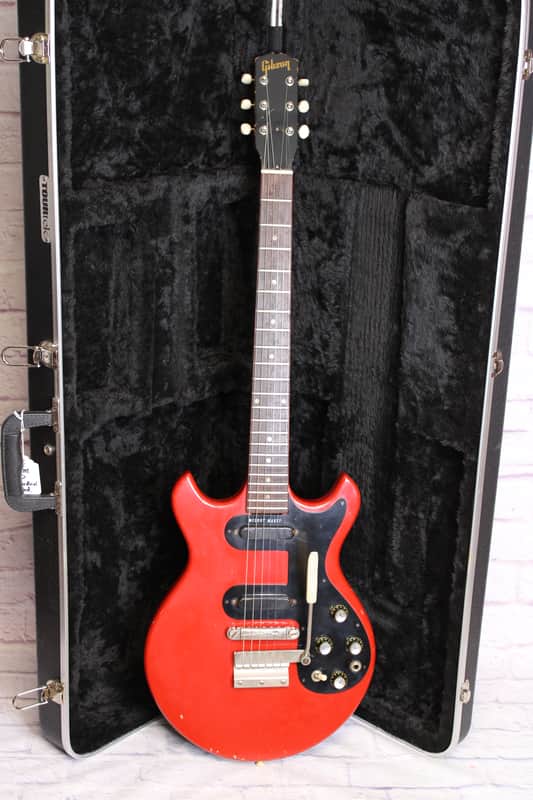 π1965 Gibson Melody Maker D - Factory Custom Color Cardinal Red π¦