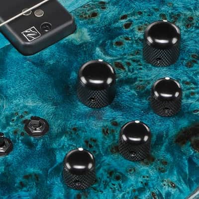 Ibanez BTB946 COL 6 String Electric Bass. Cosmic Blue Low Gloss image 15