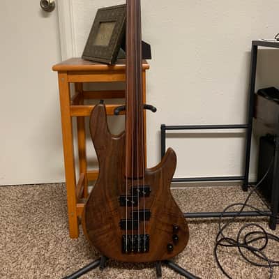 Tom Clement Custom Fretless, Dual Reverse Precision Bass image 1